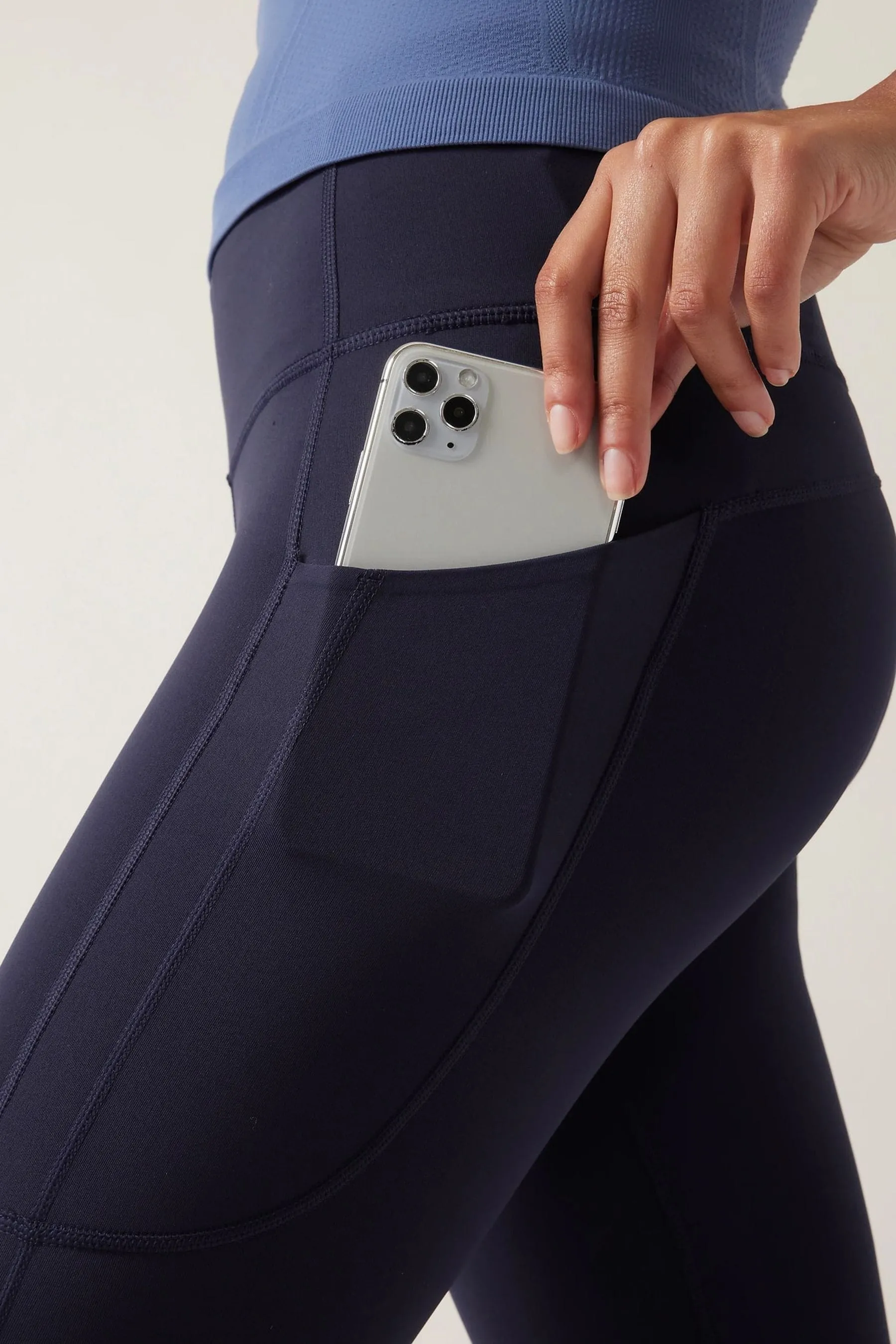 Athleta Saluation High Waisted Pocket Leggings    