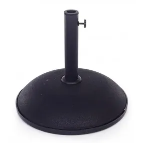 Bizzotto outdoor Base ombrellone Barry tondo 35kg nero