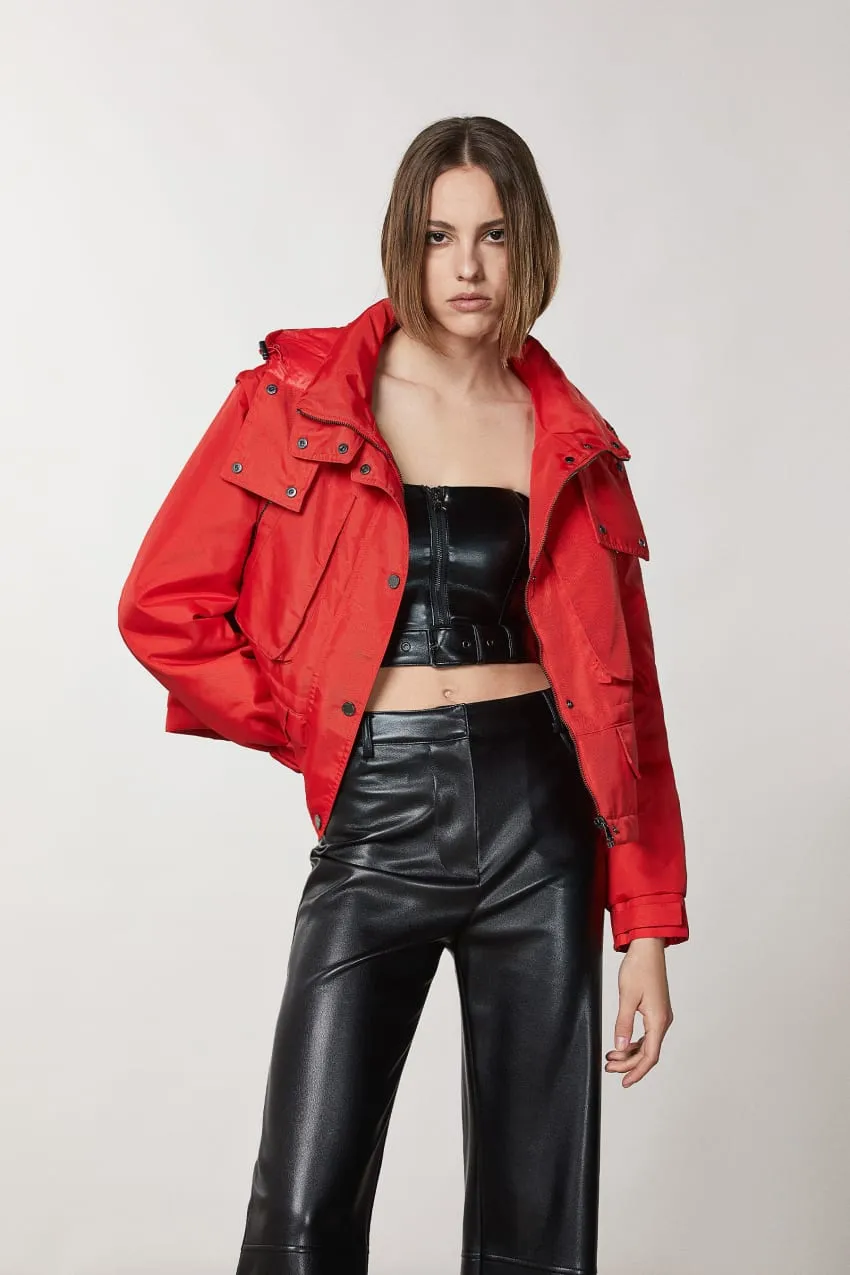 Blouson en nylon technique