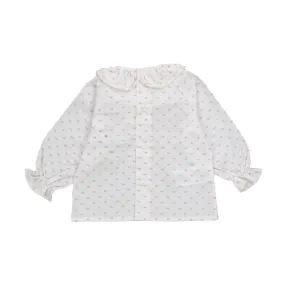 Blusa Bianca Fantasia Bebè