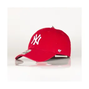 CAPPELLINO VISIERA CURVA MLB CLEAN UP NEYYAN RED/WHITE