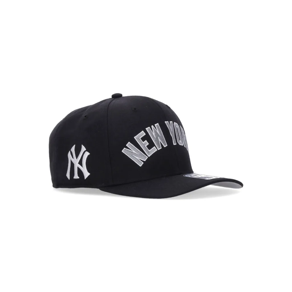 cappellino visiera curva uomo mlb replica script mvp dp neyyan BLACK