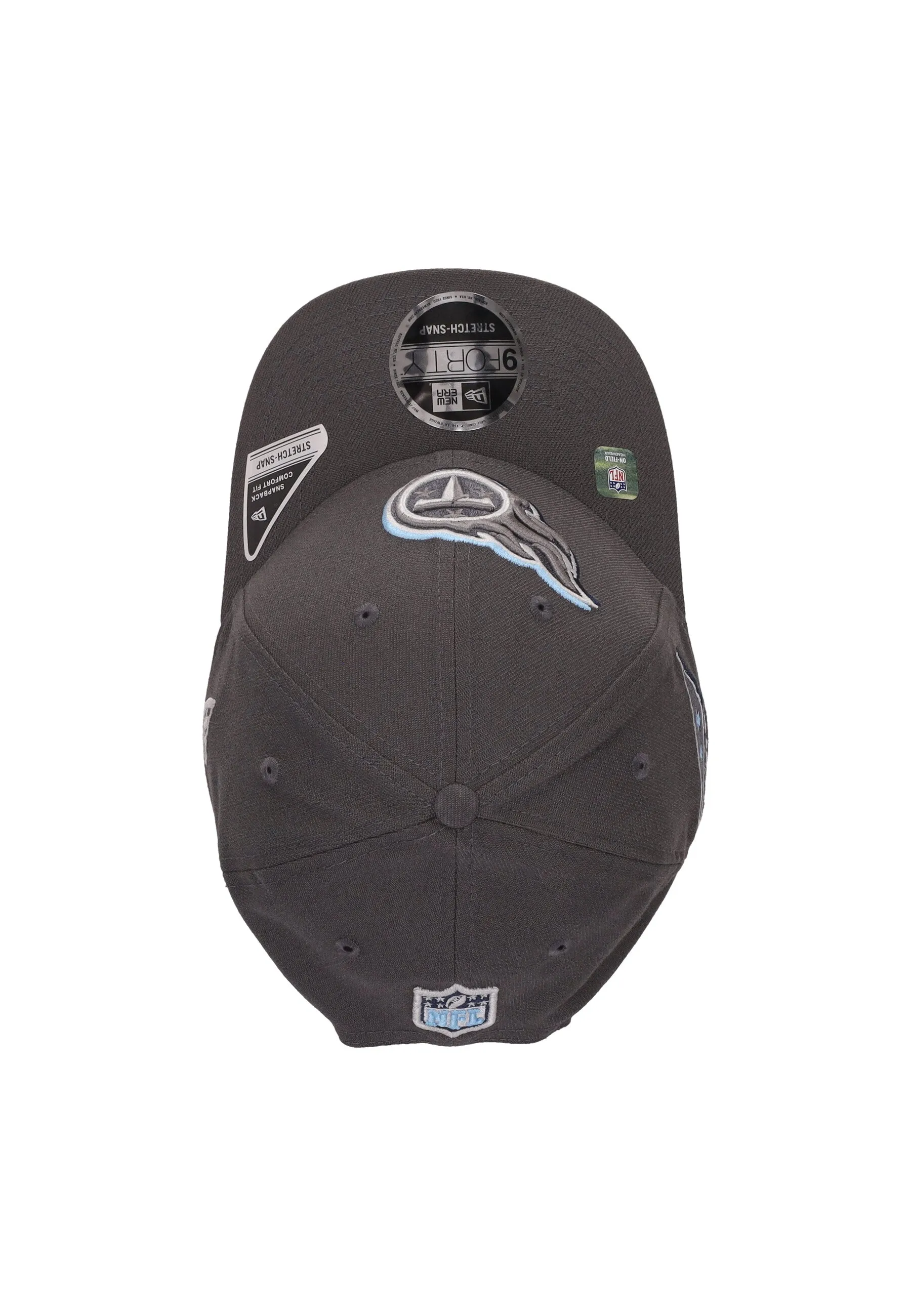 Cappellino Visiera Curva Uomo Nfl Draft 24 940 Tentit Graphite