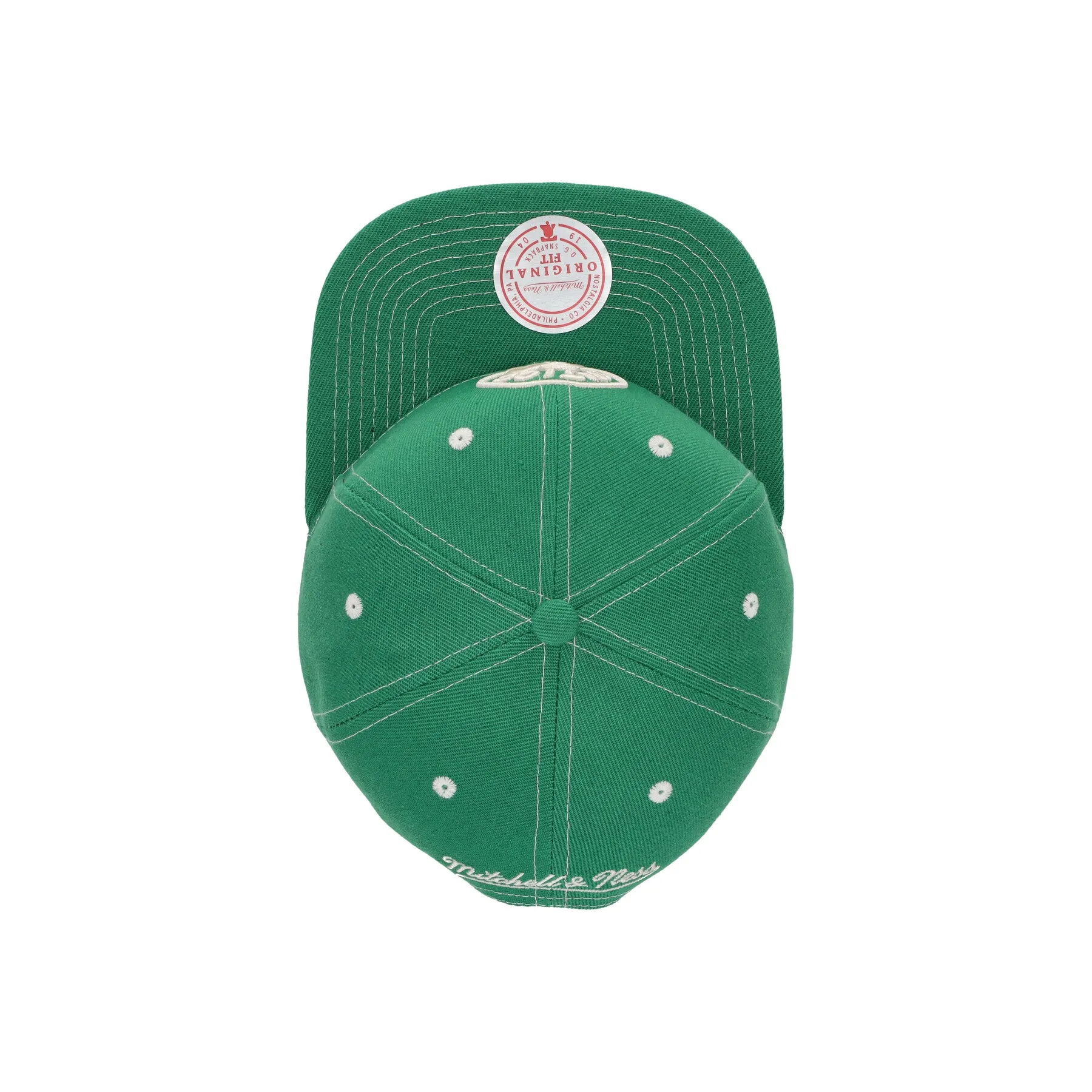 Cappellino Visiera Piatta Uomo Nba Contrast Natural Snapback Hwc Boscel Original Team Colors