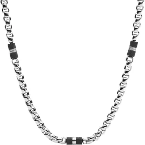 collana uomo gioielli Fossil Dress