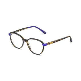   Etnia Barcelona TREVI - BLHV Avana Blu | Occhiale Da Vista Donna 