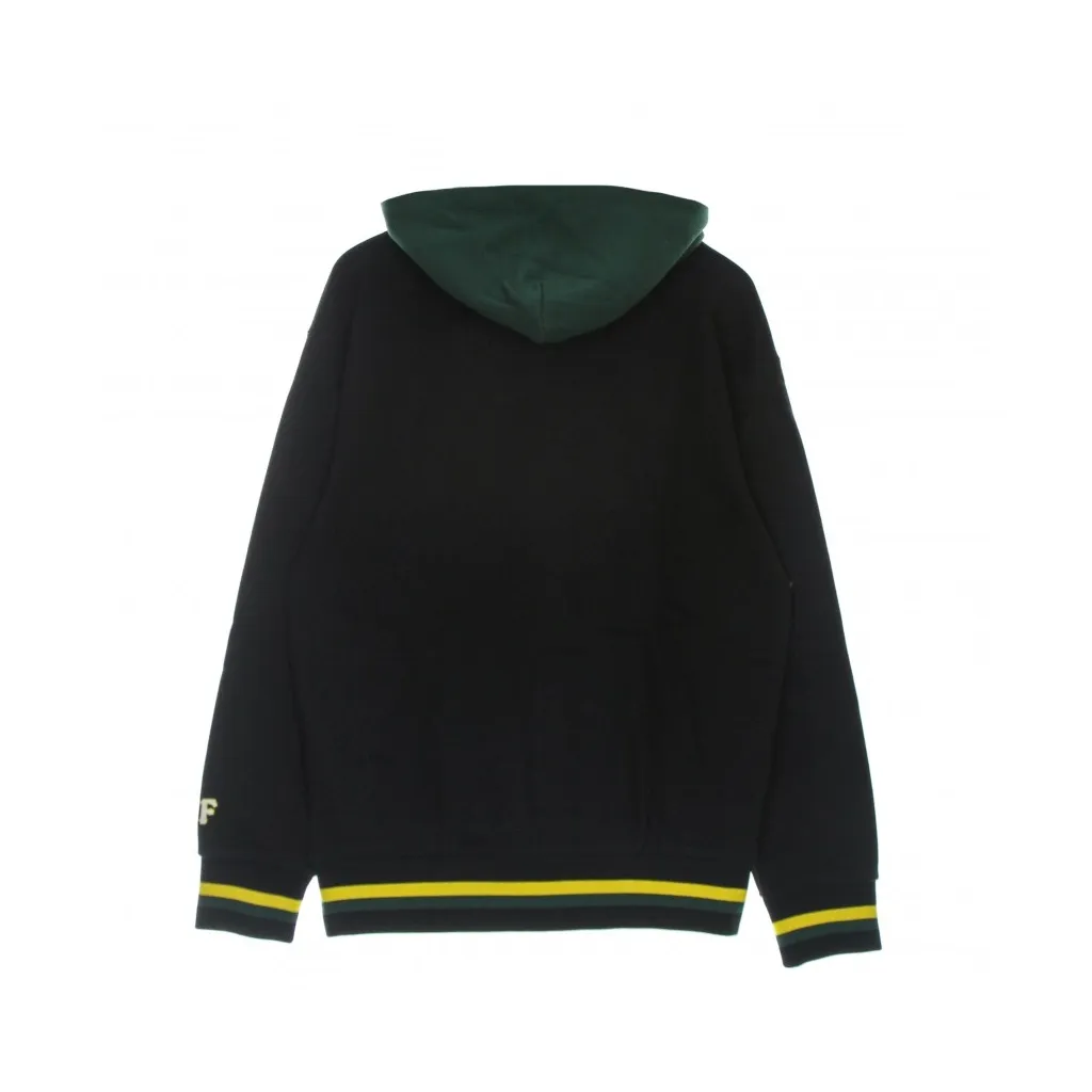 felpa cappuccio uomo sideline p/o hoodie BLACK