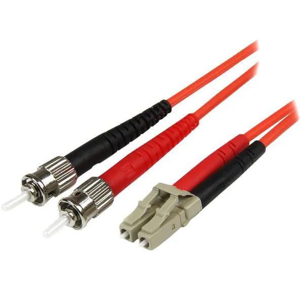 Fibra ottica a Modo multiplo StarTech.com, guaina in Bassa densità di fumo, senza alogeni (LSZH) Arancione di Ø 50/125μm