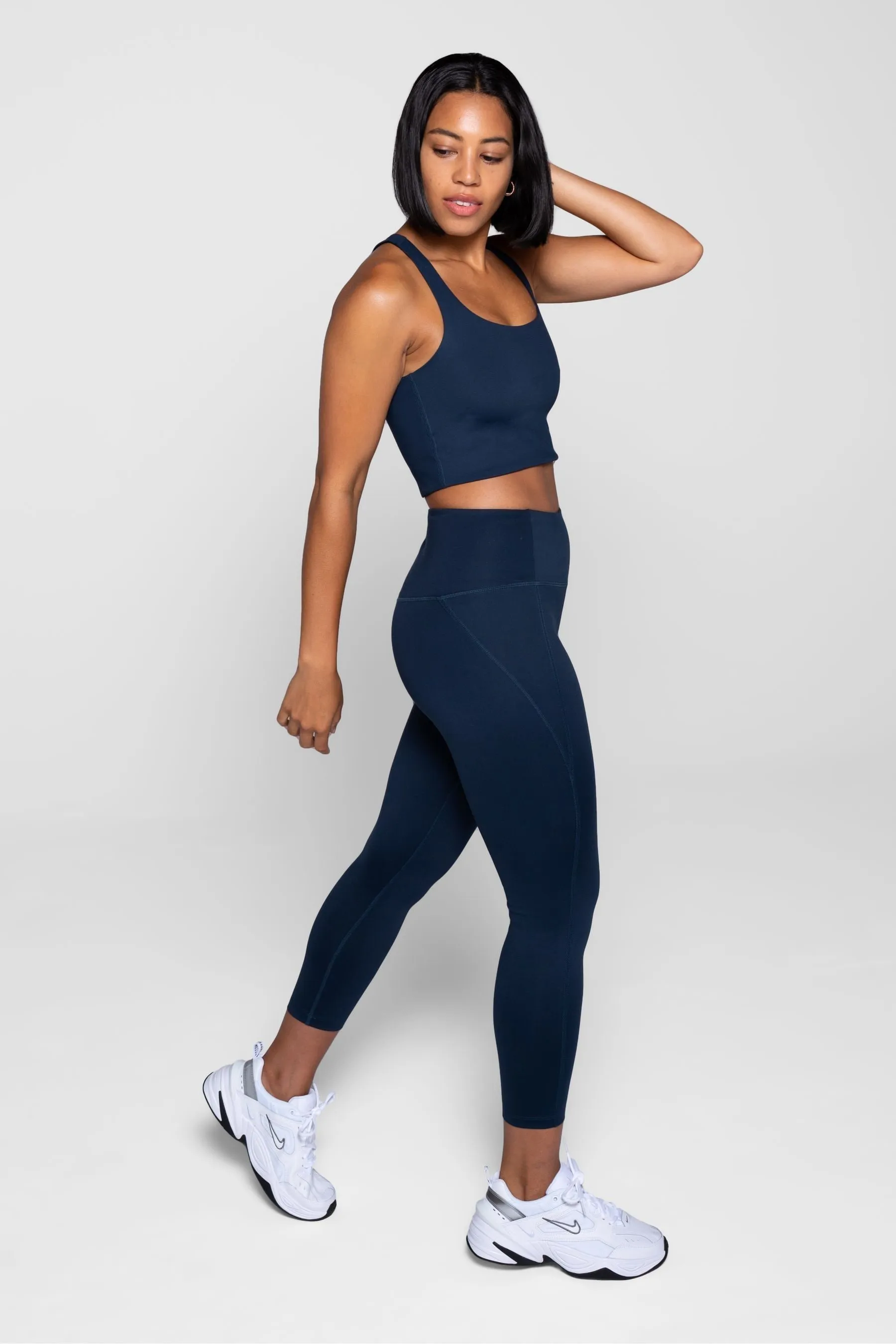 Girlfriend Collective - Leggings compressi a vita alta    
