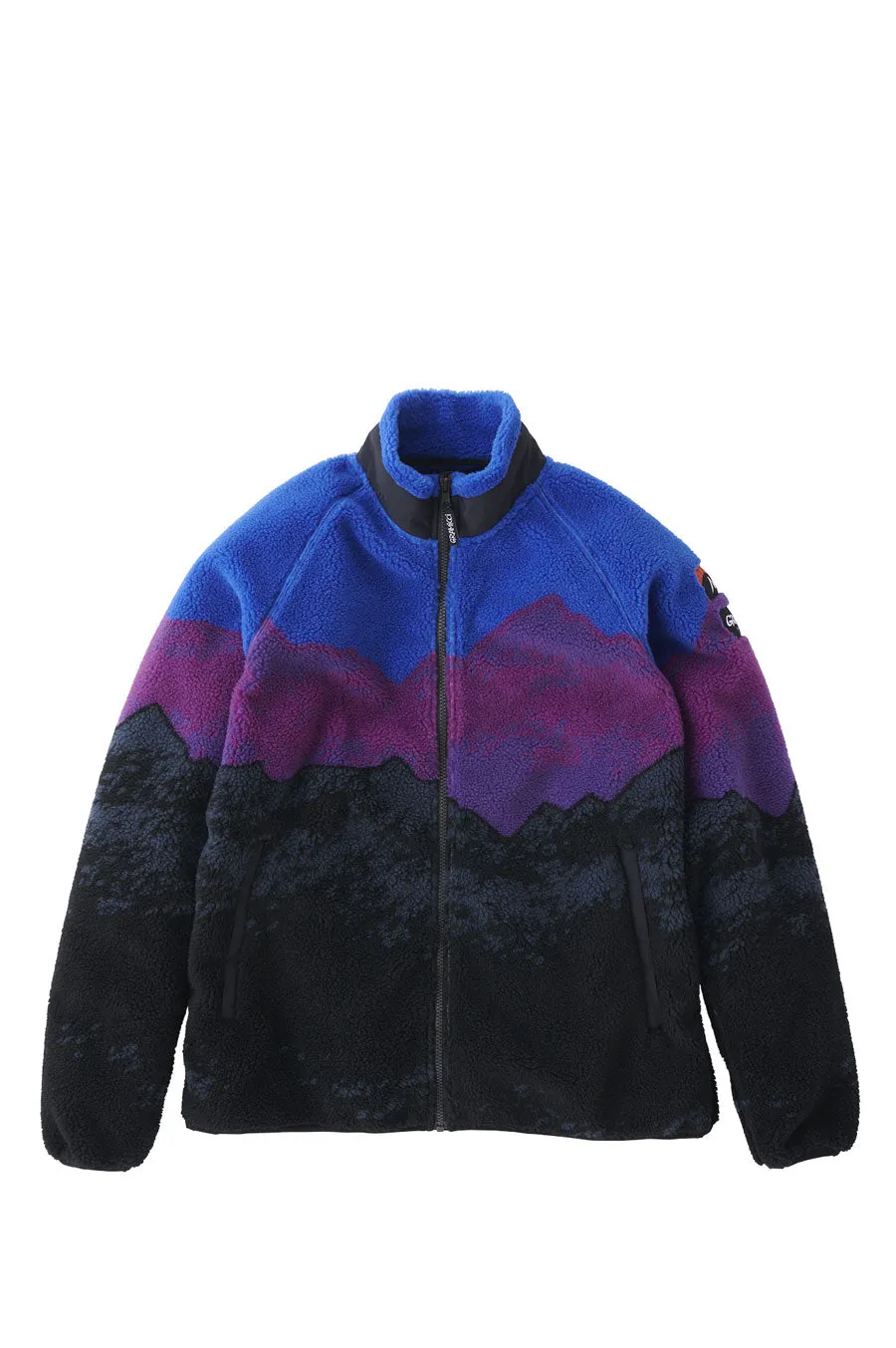 GRAMICCI NANGA RIDGELINE JQ FLEECE ZIP BLOUSON MULTI