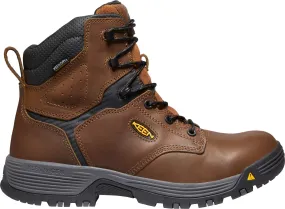 KEEN UTILITY  Chicago, Men's, Brown, Soft Toe, EH, WP, 6 Inch Boot