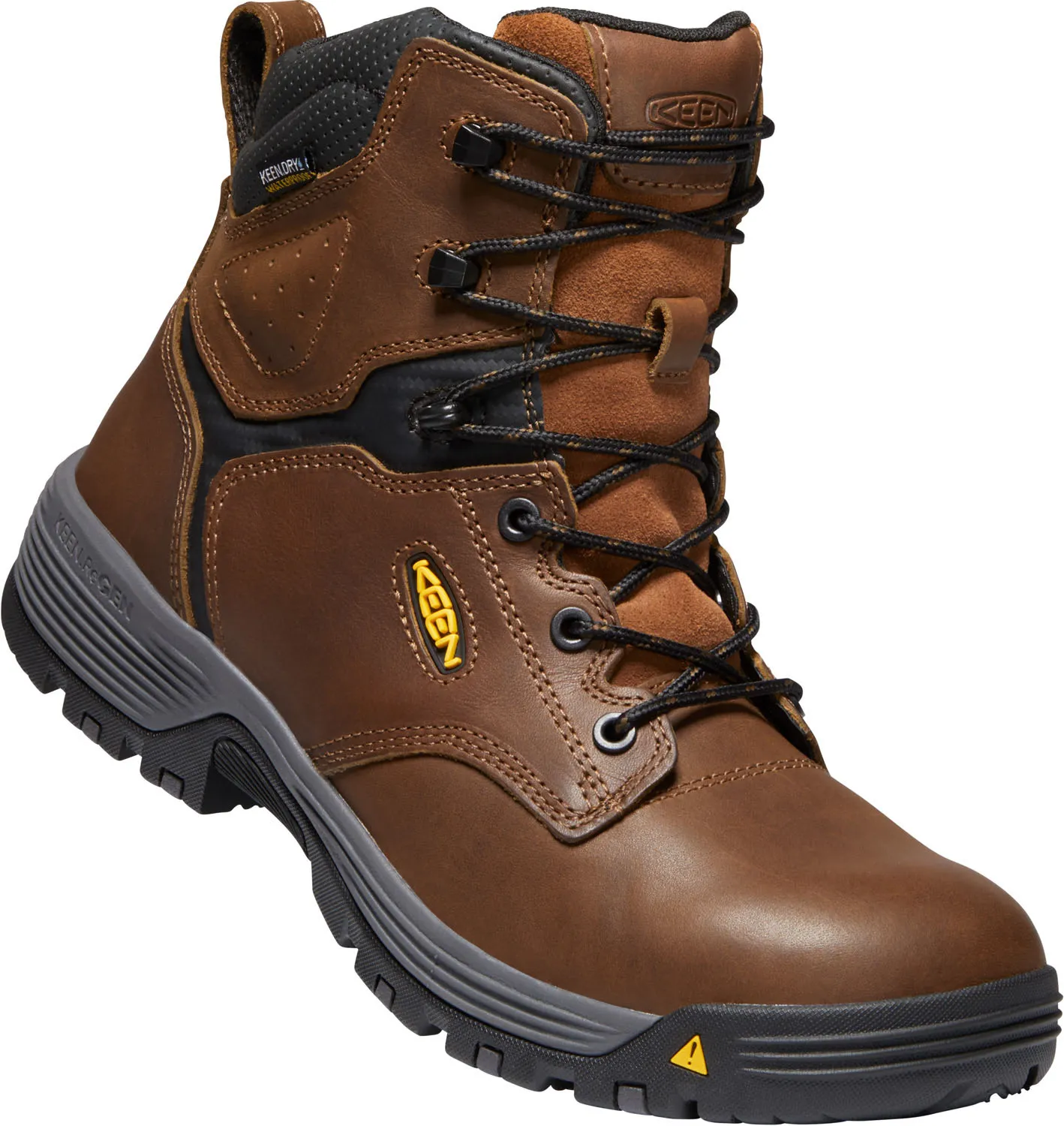 KEEN UTILITY  Chicago, Men's, Brown, Soft Toe, EH, WP, 6 Inch Boot