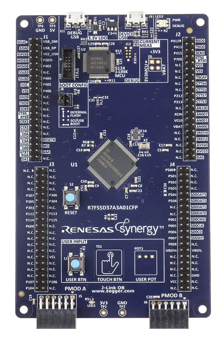 Kit di sviluppo TB-S5D3 Target Board Kit Renesas Electronics, CPU ARM Cortex-M4