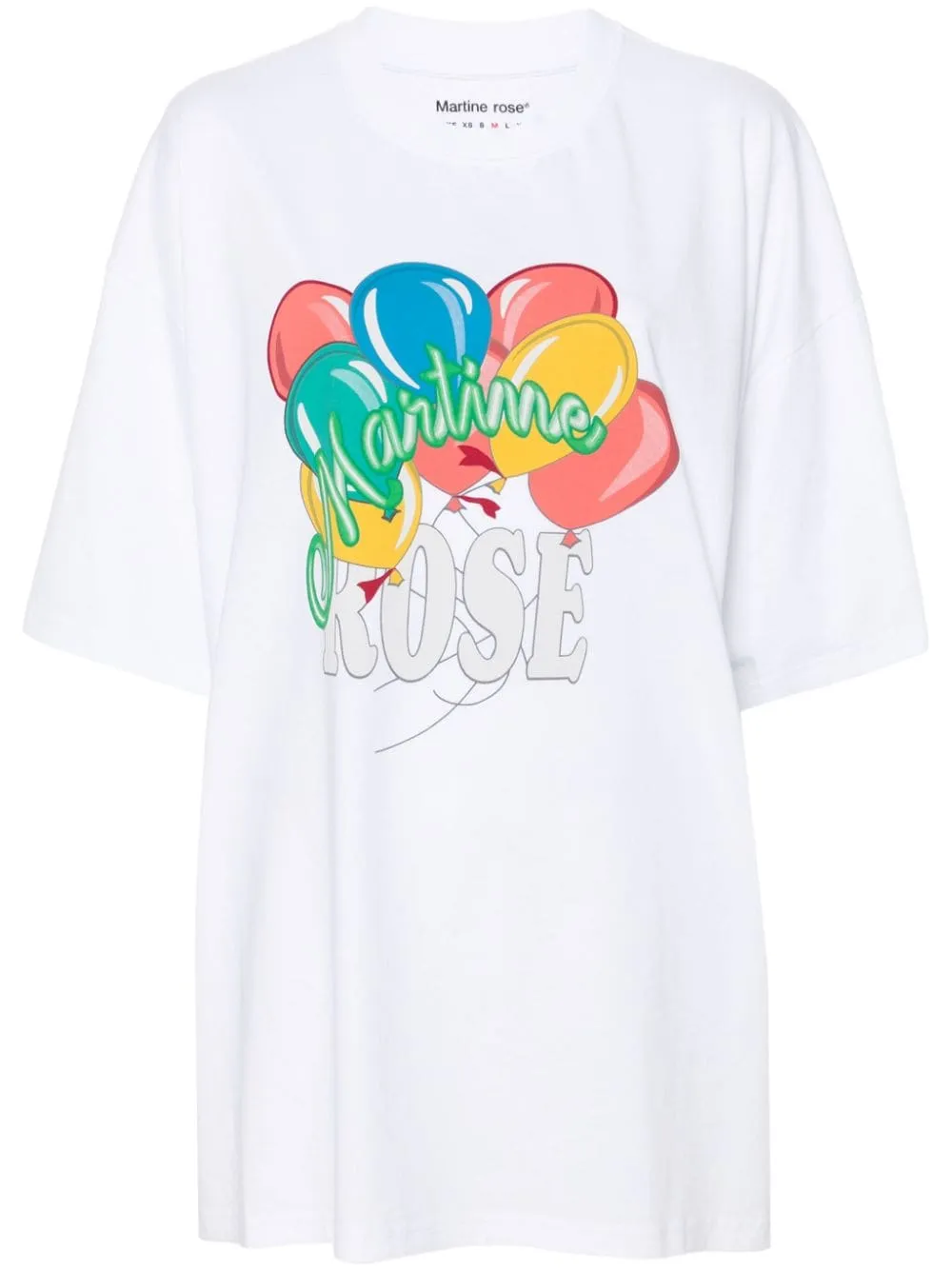 MARTINE ROSE T-SHIRT OVERSIZED S/S