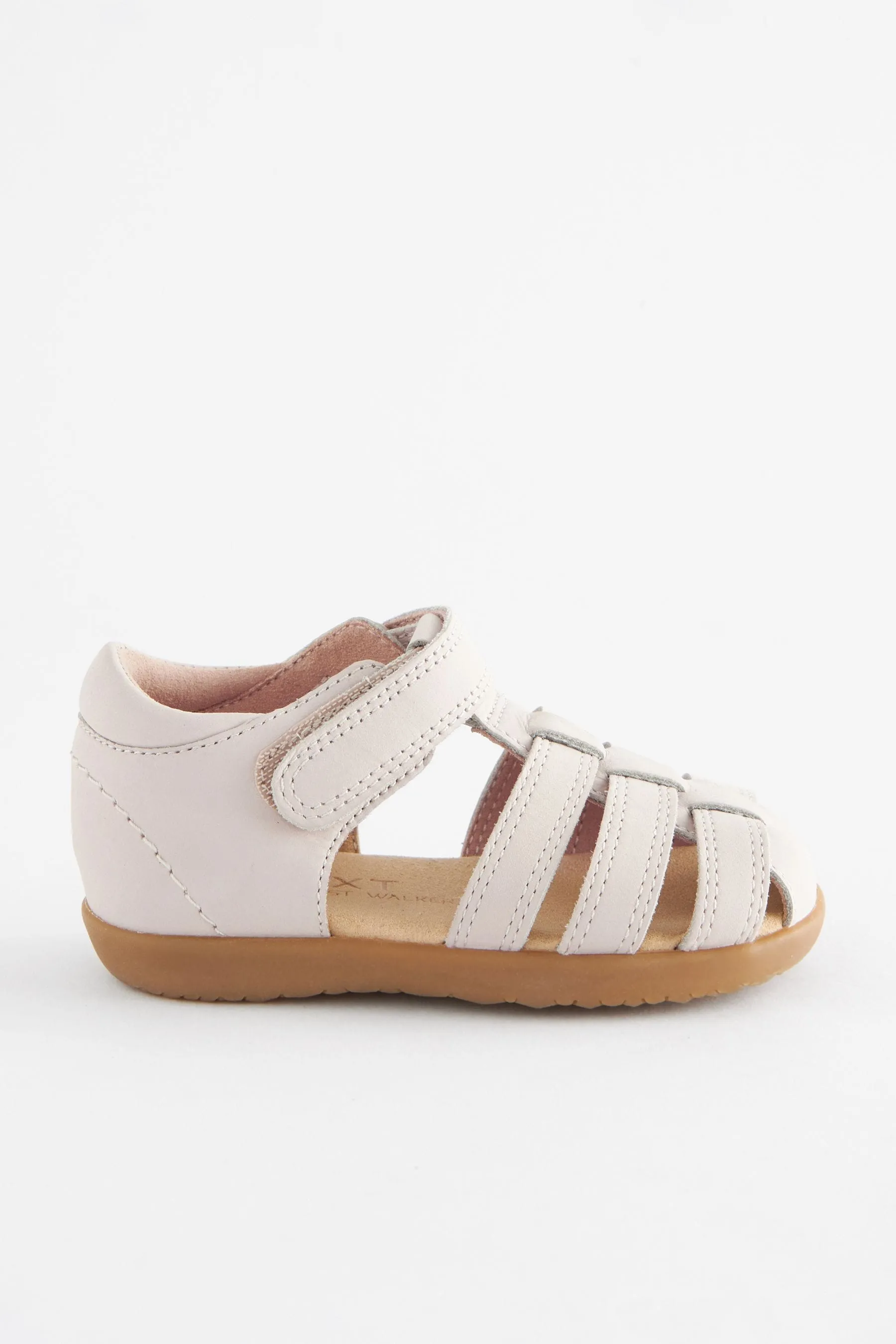 Neonati - First Walker - Sandali in pelle con chiusura a strappo    