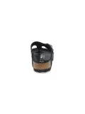 Sandalo basso Birkenstock GIZEH BIG BUCKLE in pelle nero