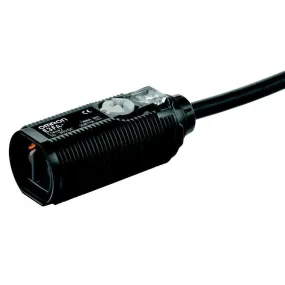 Sensore fotoelettrico Cilindrico Omron, a diffusione, rilevamento 100 mm, uscita PNP