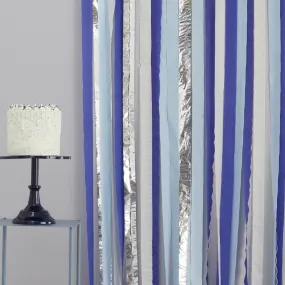 Set tenda blu senza fine 1,5 m