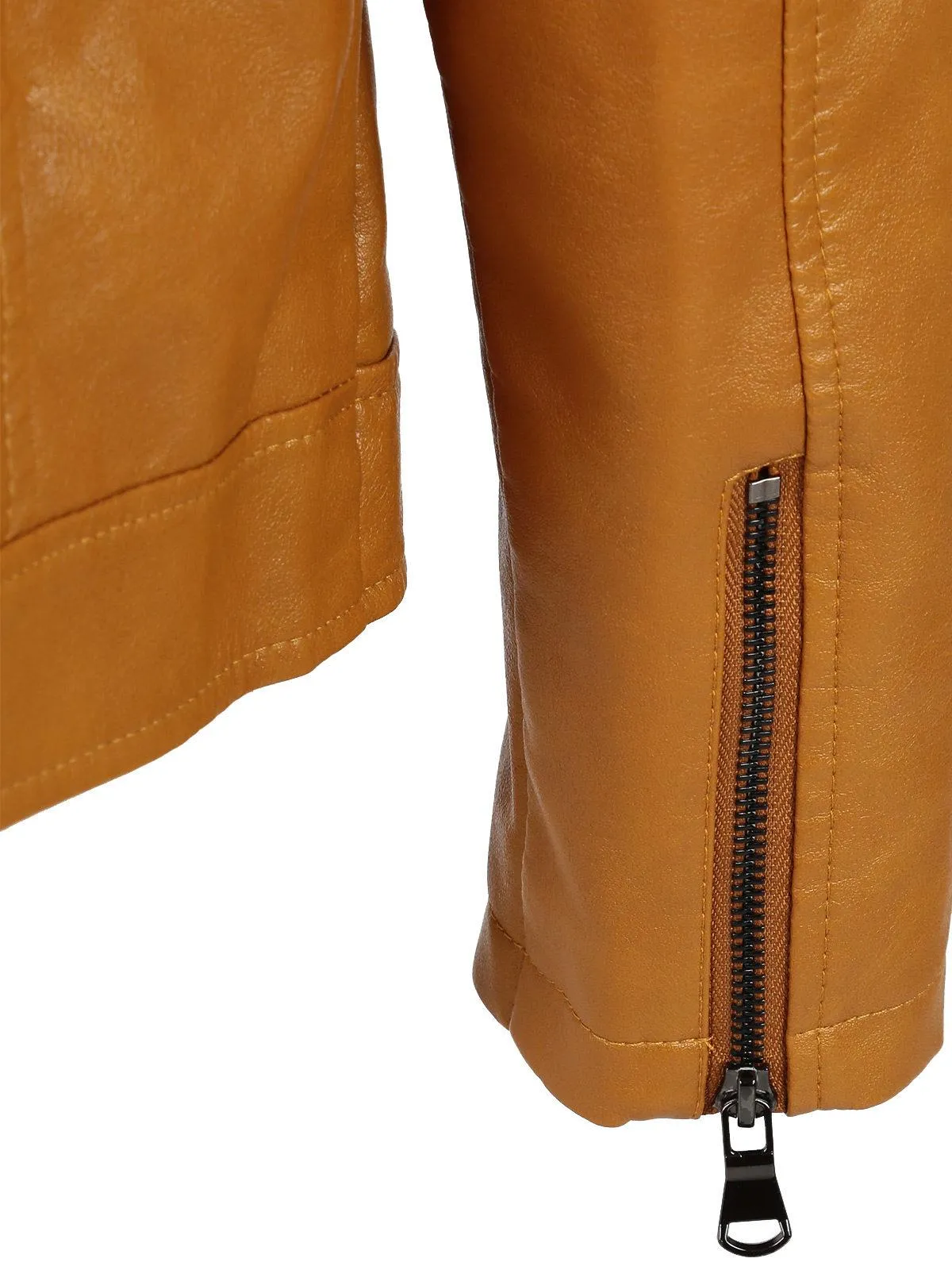 Solada Blouson homme en simili cuir
