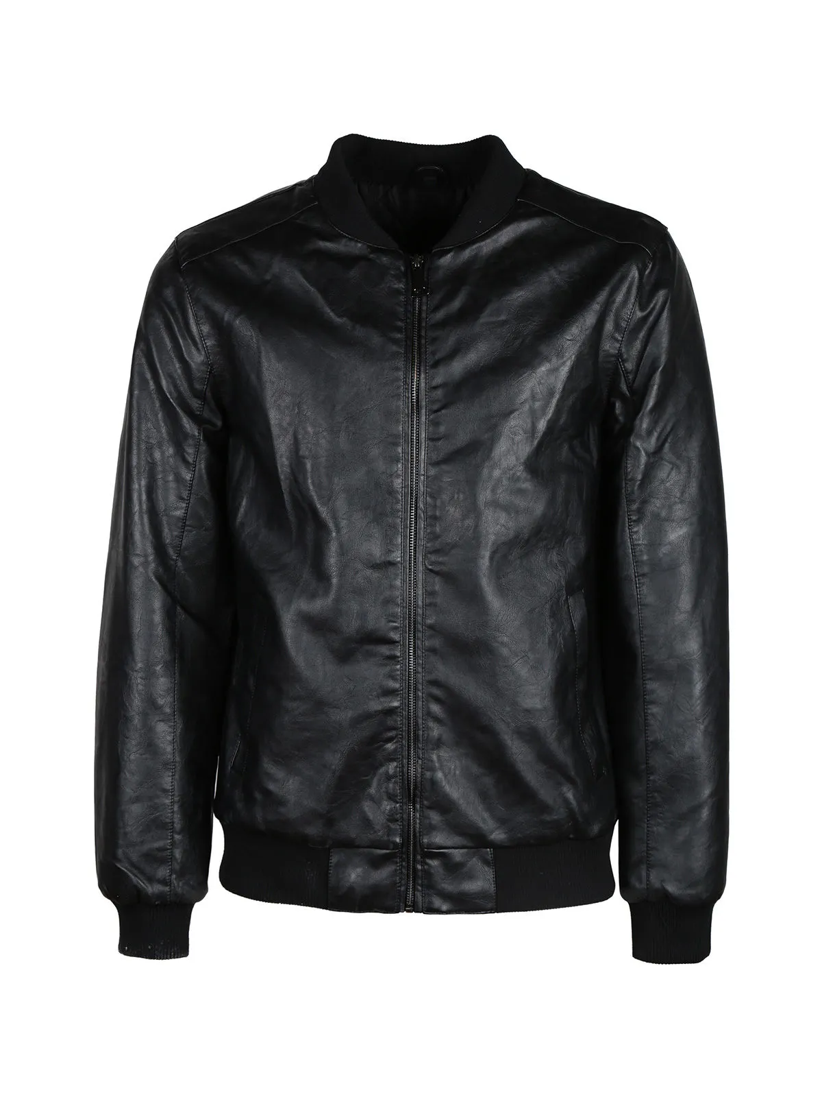 Solada Blouson homme simili cuir