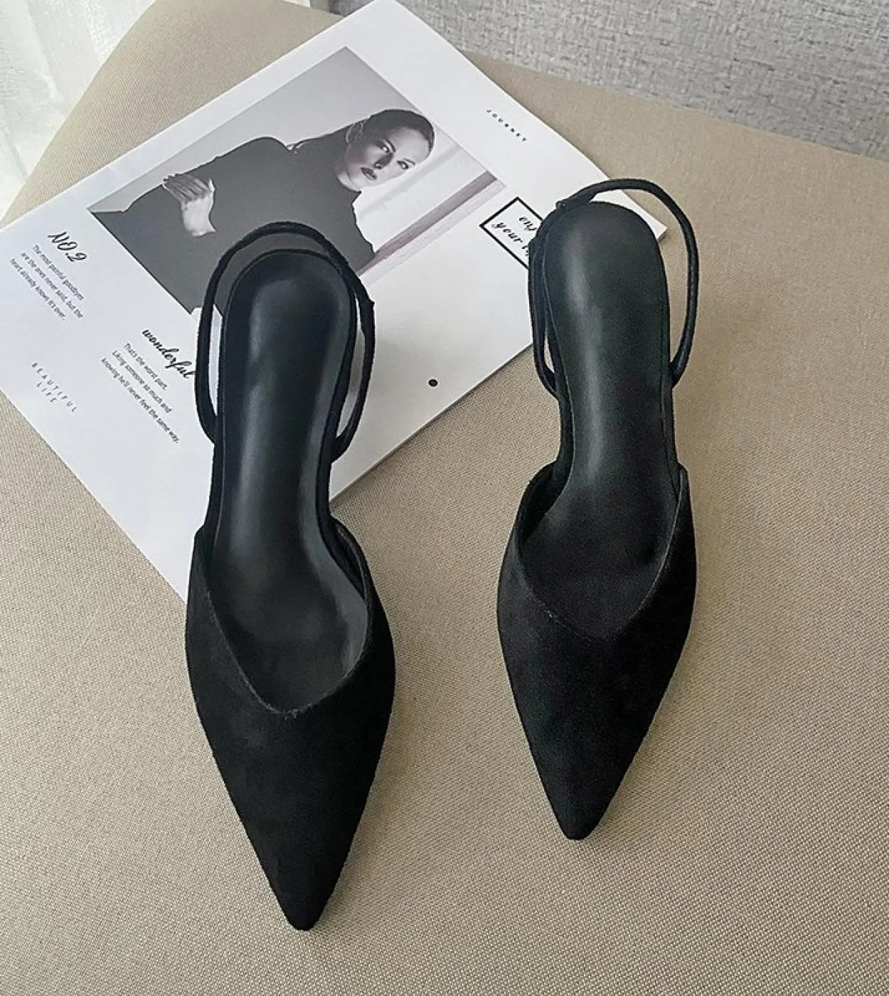Tacchi alti Punta a punta Stringate Bocca poco profonda Slip On Scarpe col tacco alto da donna Sandali con décolleté Spighe da d