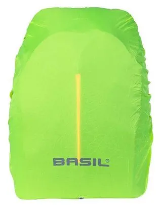 Zaino da bicicletta Basil B-Safe Nordlicht con striscia LED 18 litri nero